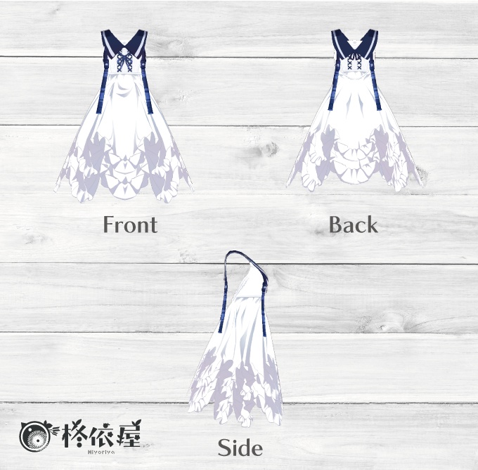 【VRoid】セーラーワンピース -Sailor Dress-