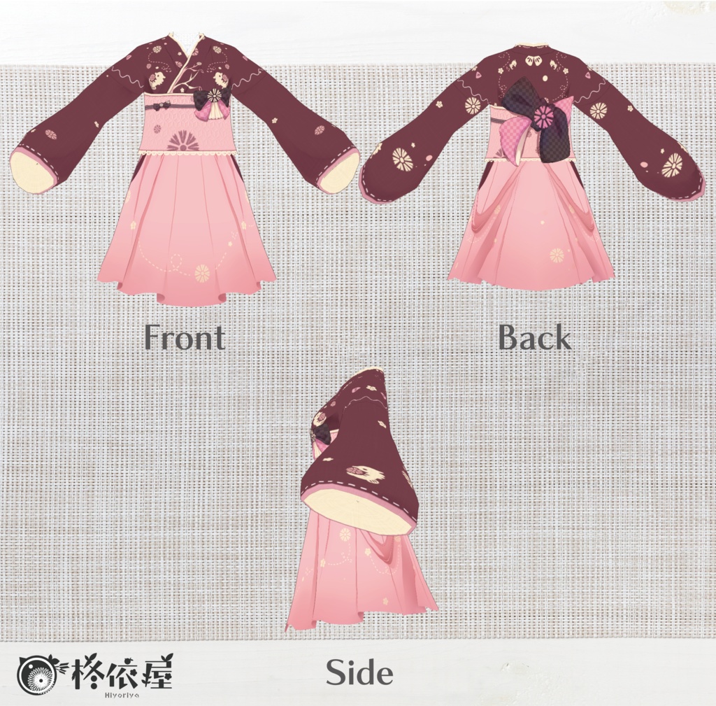 【VRoid】NewYear袴2024 -NewYear Hakama 2024-