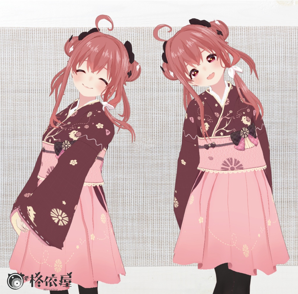 【VRoid】NewYear袴2024 -NewYear Hakama 2024-
