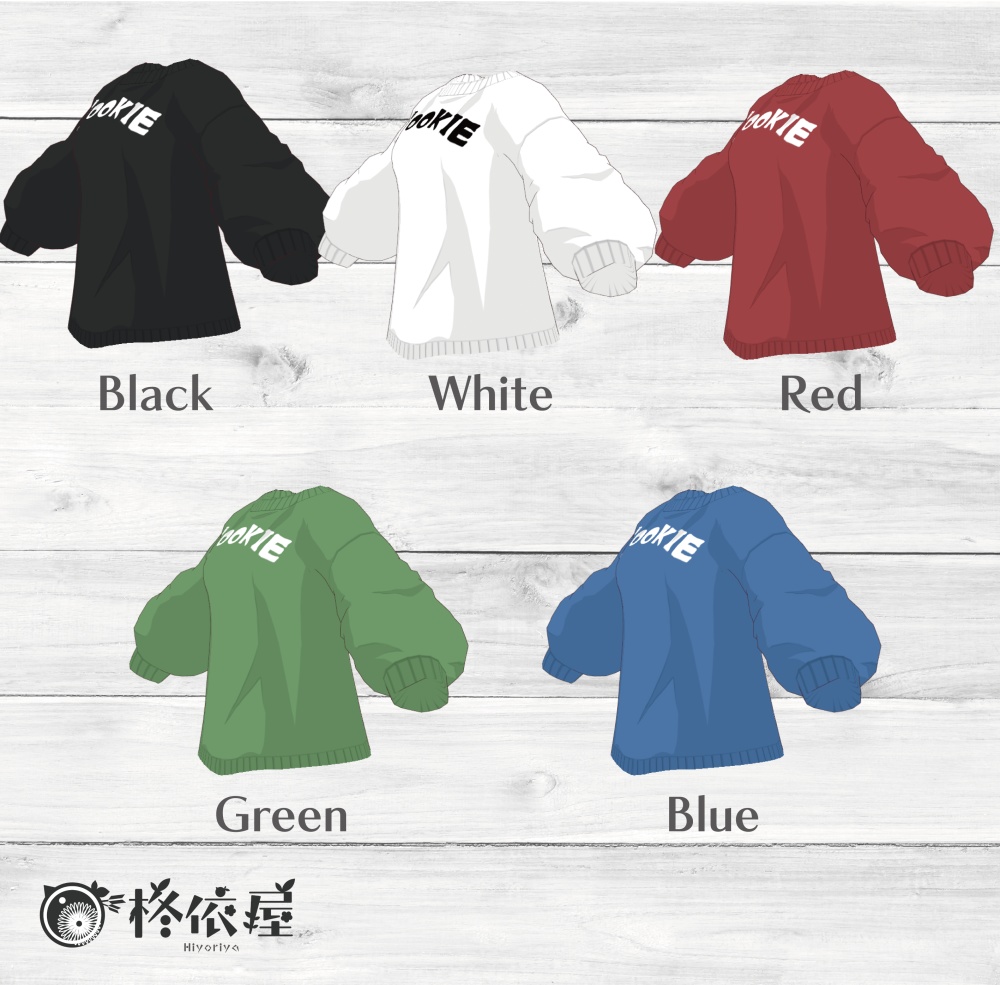 【VRoid】お菓子なスウェット(クッキー) -Cookie Pattern Sweat-