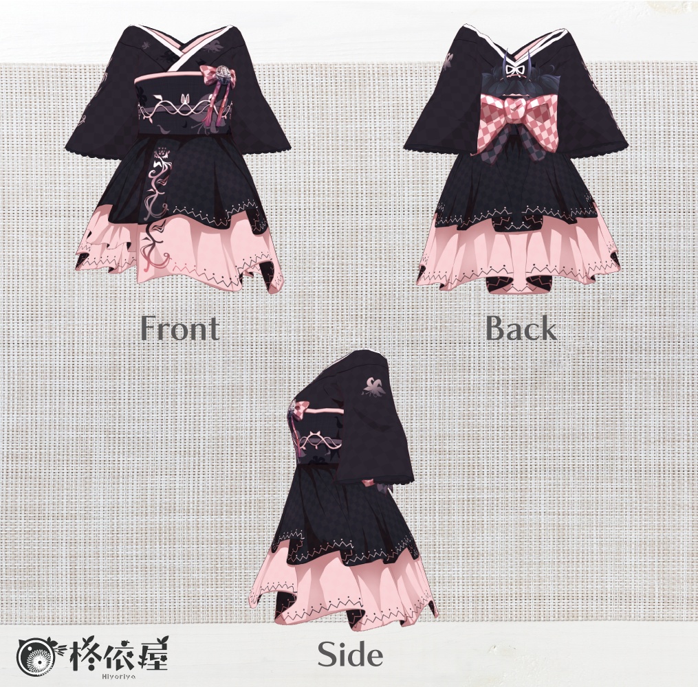 【VRoid】節分・鬼着物2024 -Demon kimono2024-