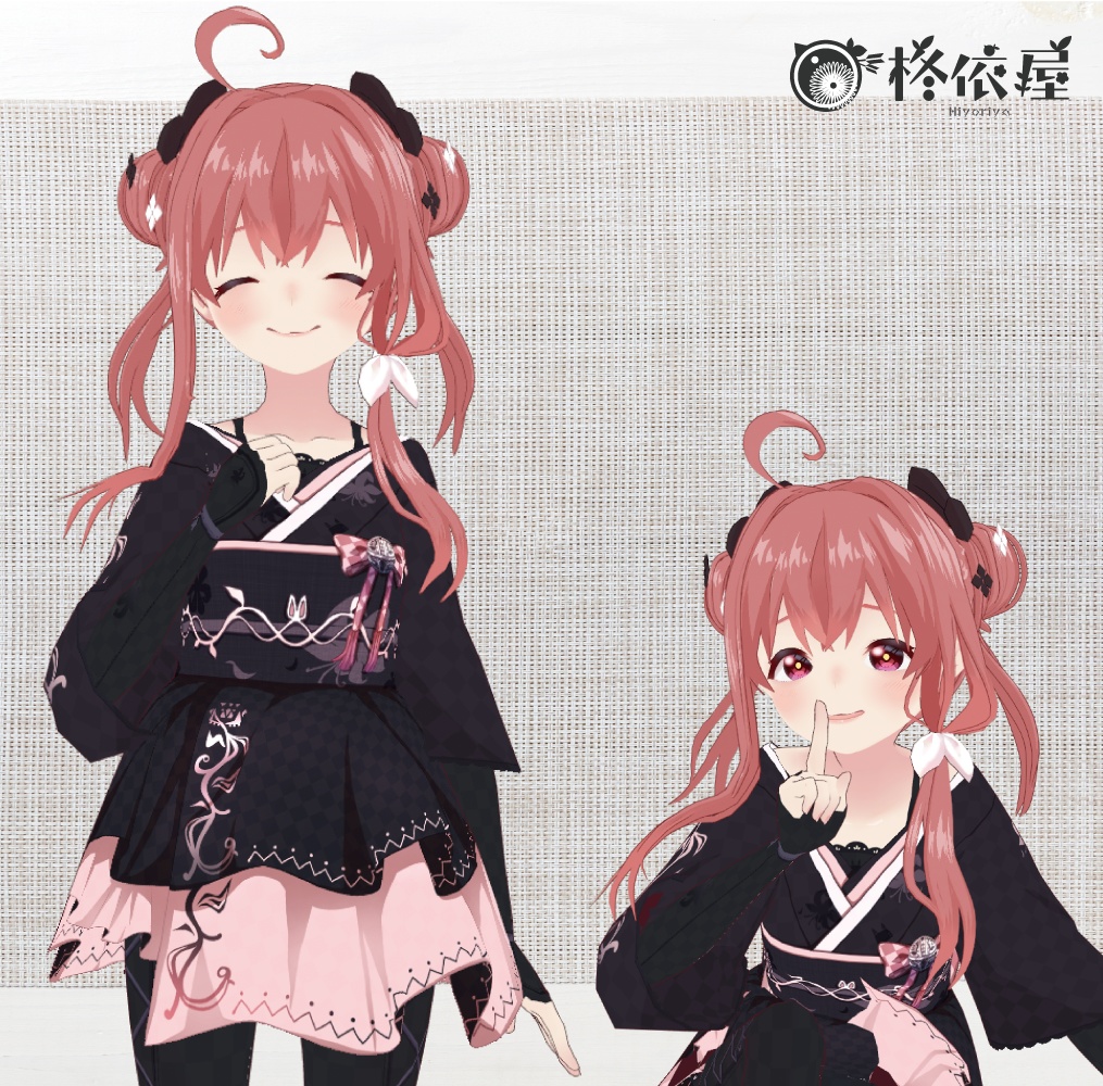【VRoid】節分・鬼着物2024 -Demon kimono2024-