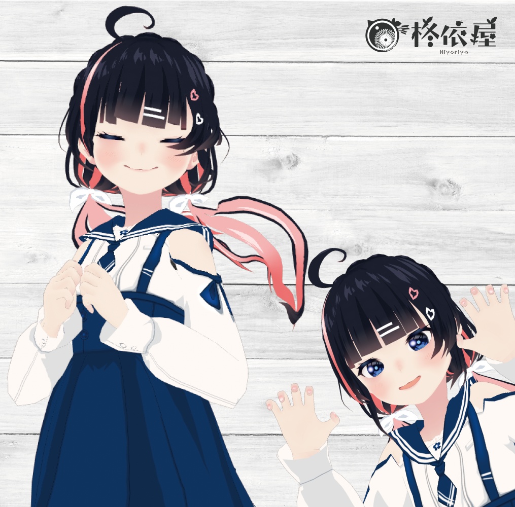 【VRoid】桜セーラー服 -SakuraSailorDress-