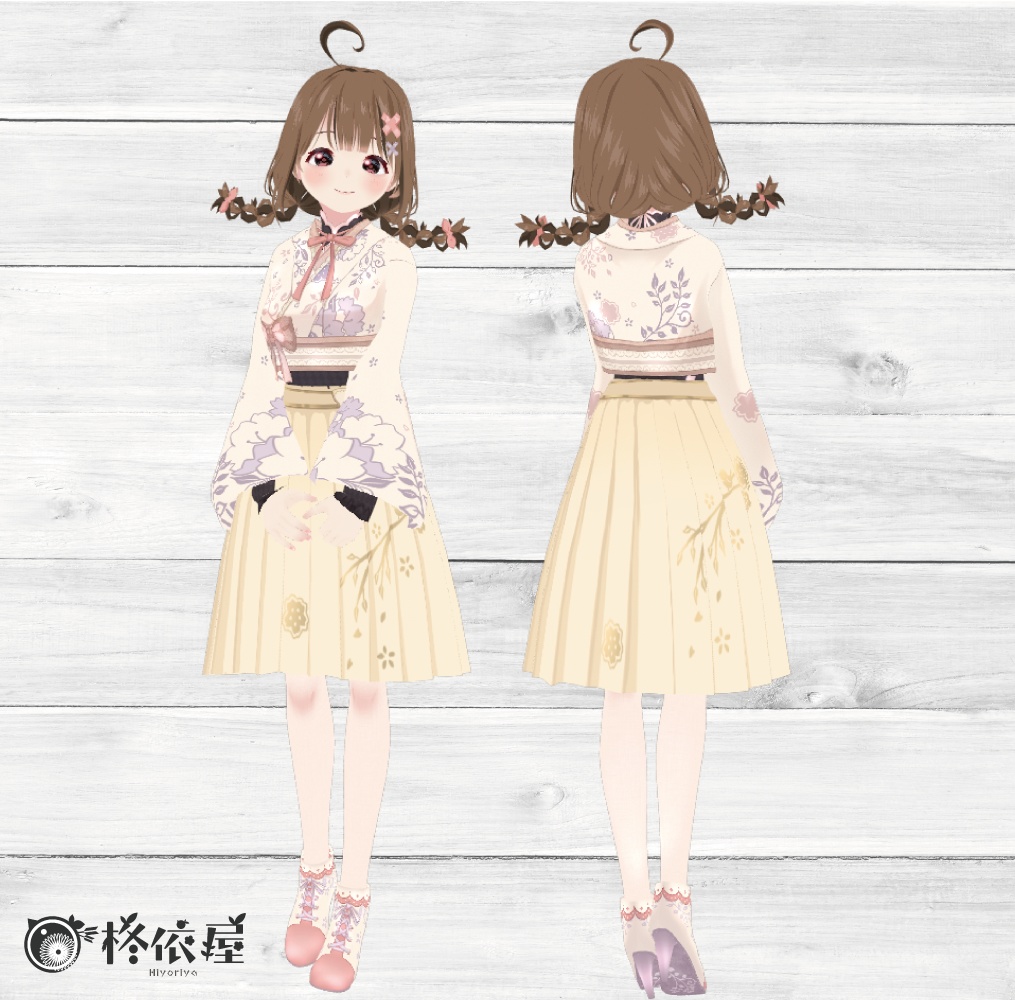 【VRoid】桜袴 -Sakura Hakama-