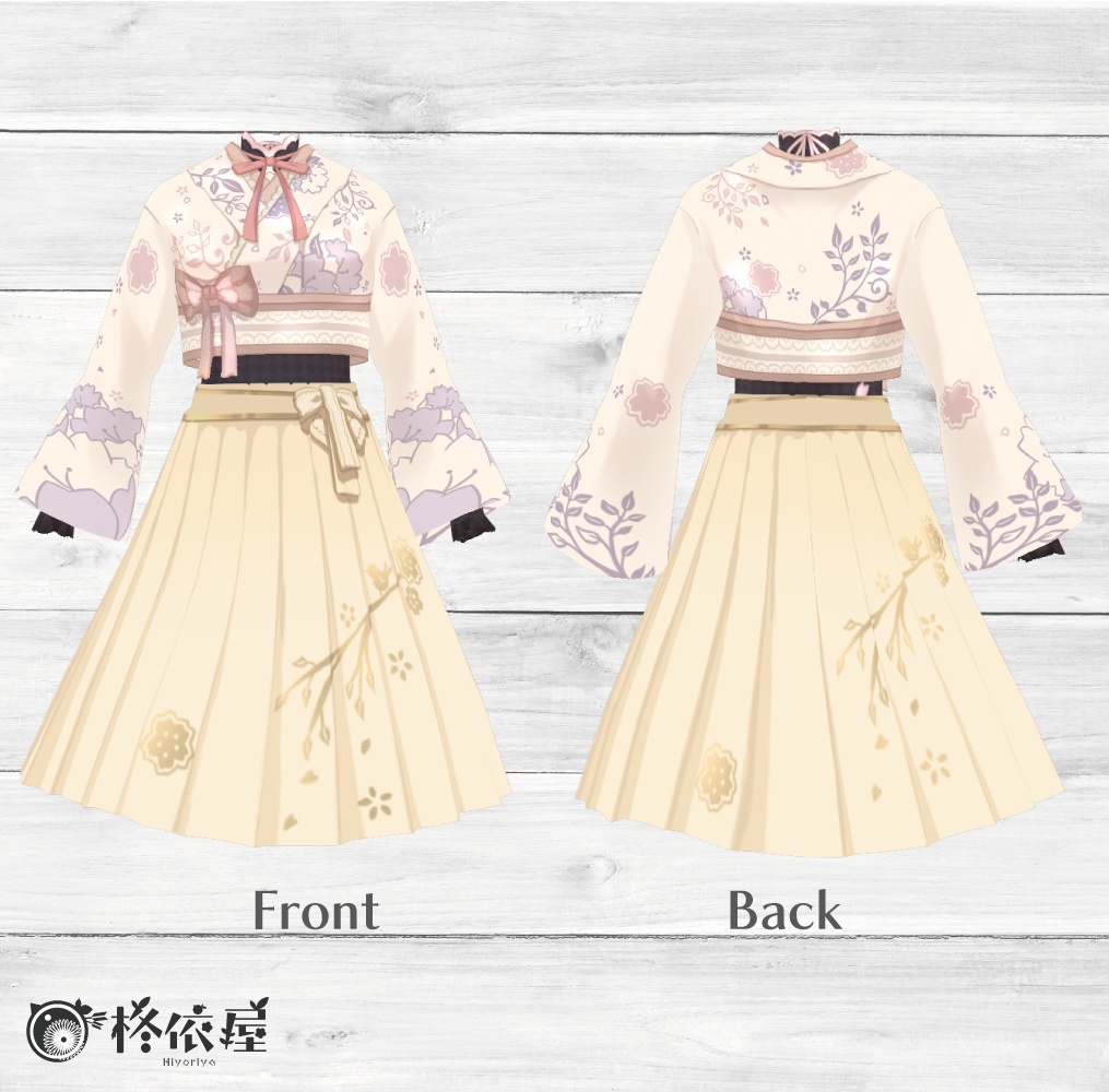 【VRoid】桜袴 -Sakura Hakama-