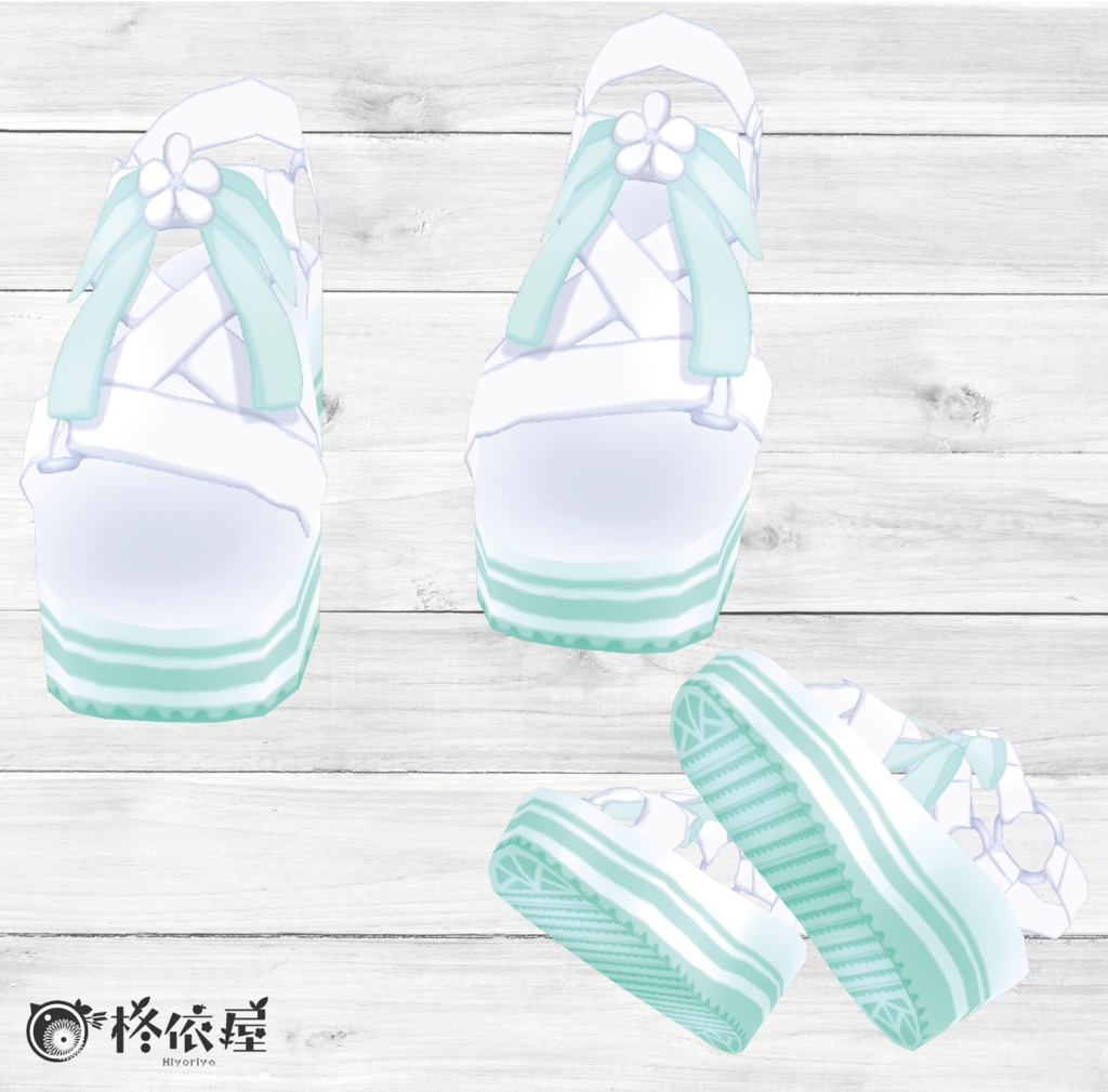 【VRoid】ジャスミンセーラーワンピース -Jasmine Sailor-