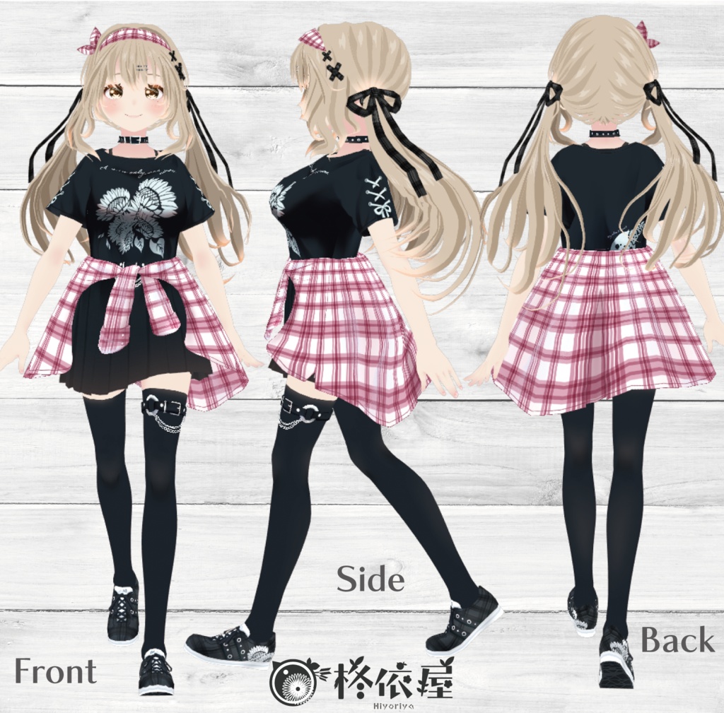 【3Dモデル】琴華-VRMデータ無料DL|Kotoha