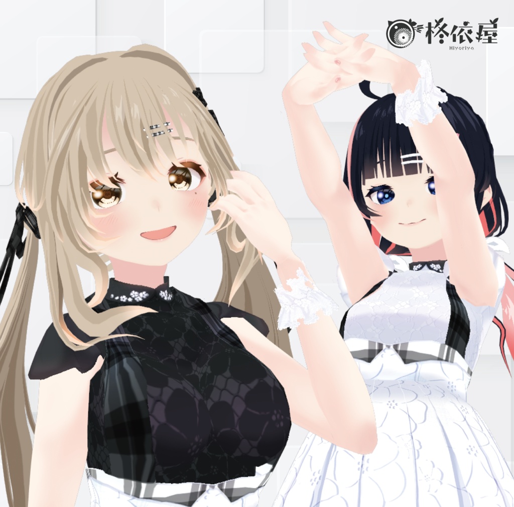 【VRoid】ポーチュラカワンピース|Portulaca-Dress