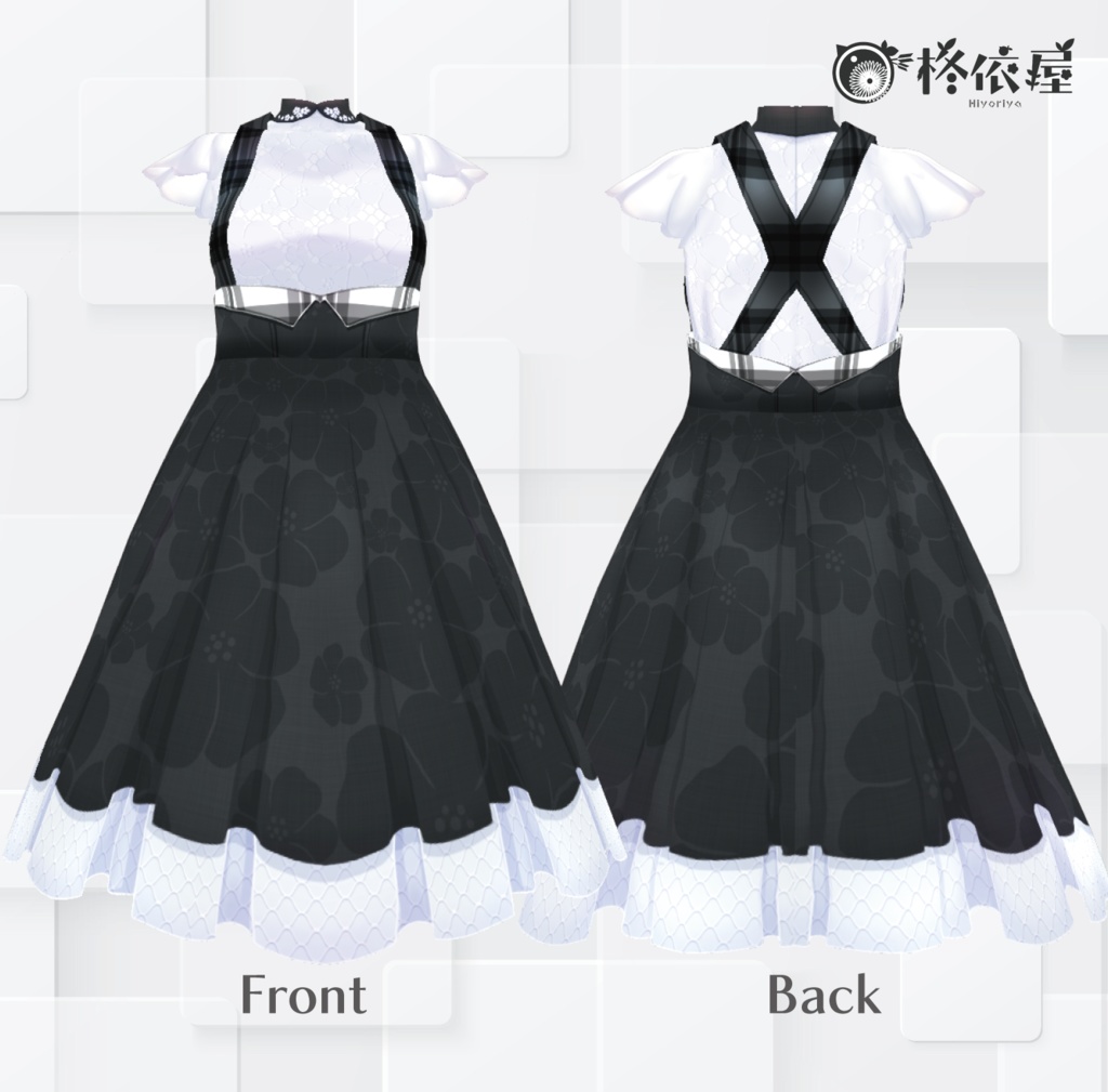 【VRoid】ポーチュラカワンピース|Portulaca-Dress