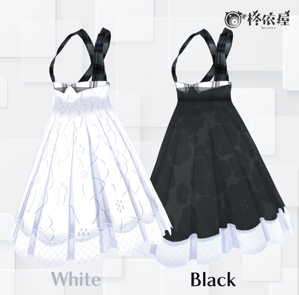 【VRoid】ポーチュラカワンピース|Portulaca-Dress