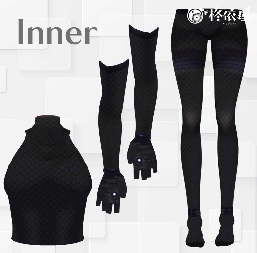 【VRoid】花ねこ着物|Flowers cat Kimono