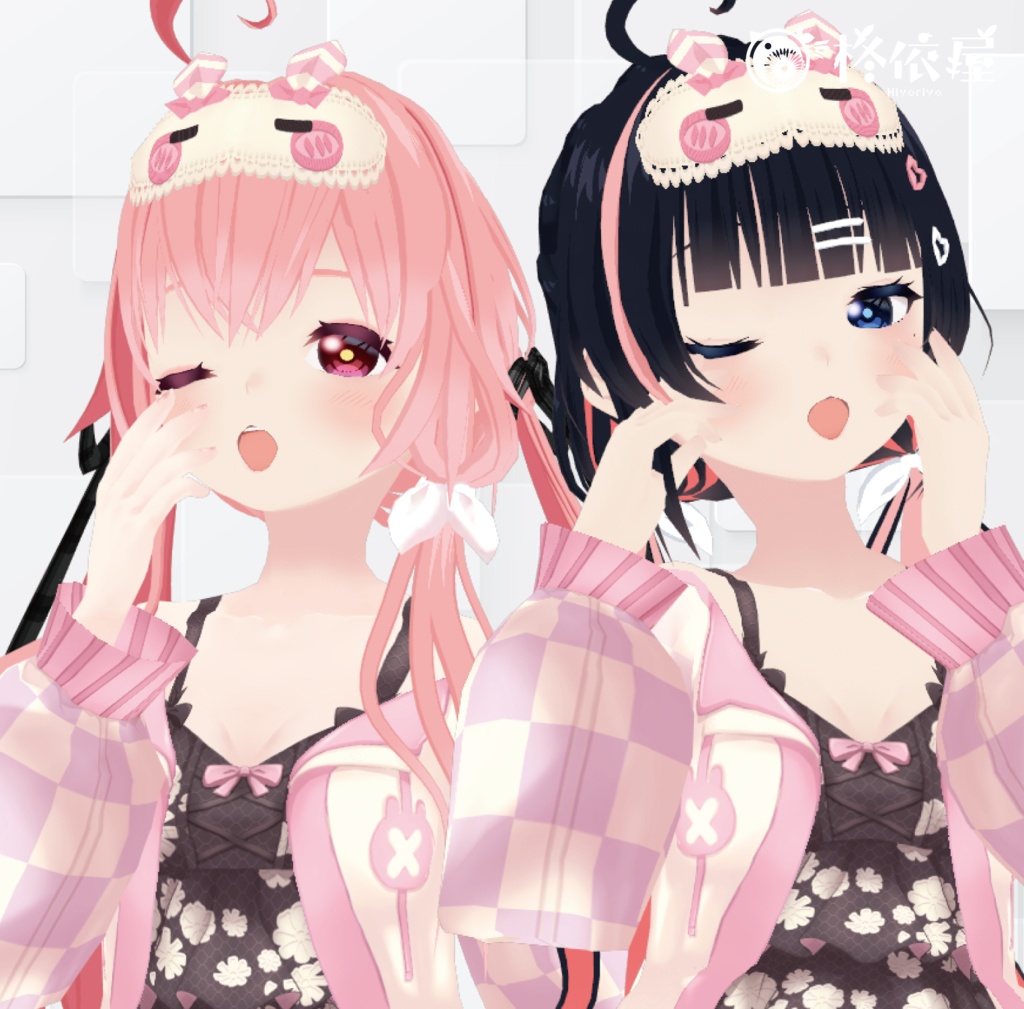 【VRoid】うさルームウェア|Rabbit Roomwear