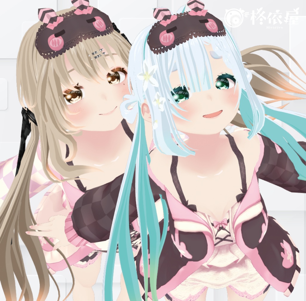 【VRoid】うさルームウェア|Rabbit Roomwear