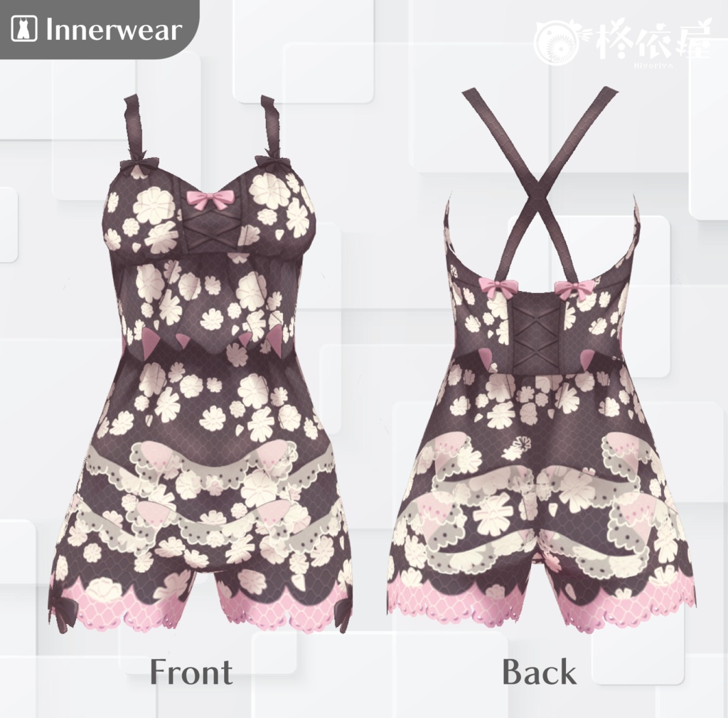 【VRoid】うさルームウェア|Rabbit Roomwear