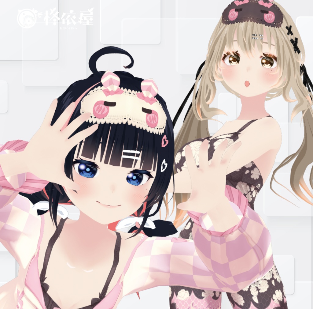 【VRoid】うさルームウェア|Rabbit Roomwear