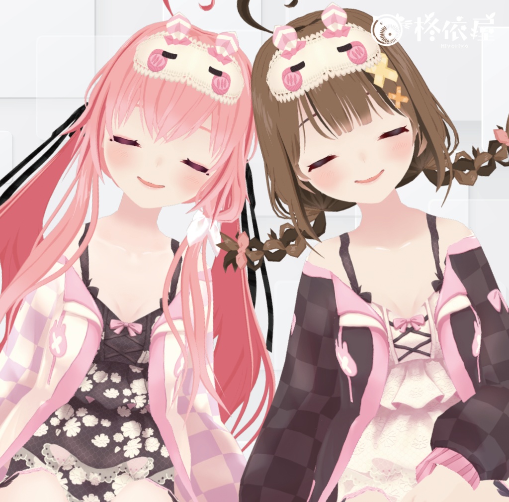 【VRoid】うさルームウェア|Rabbit Roomwear