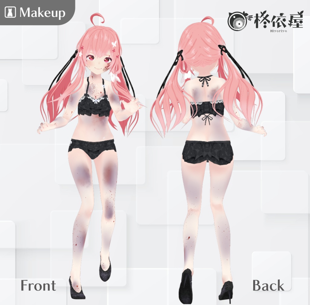 【VRoid】ハロウィン&ゾンビメイク|Halloween & Zombie Makeup