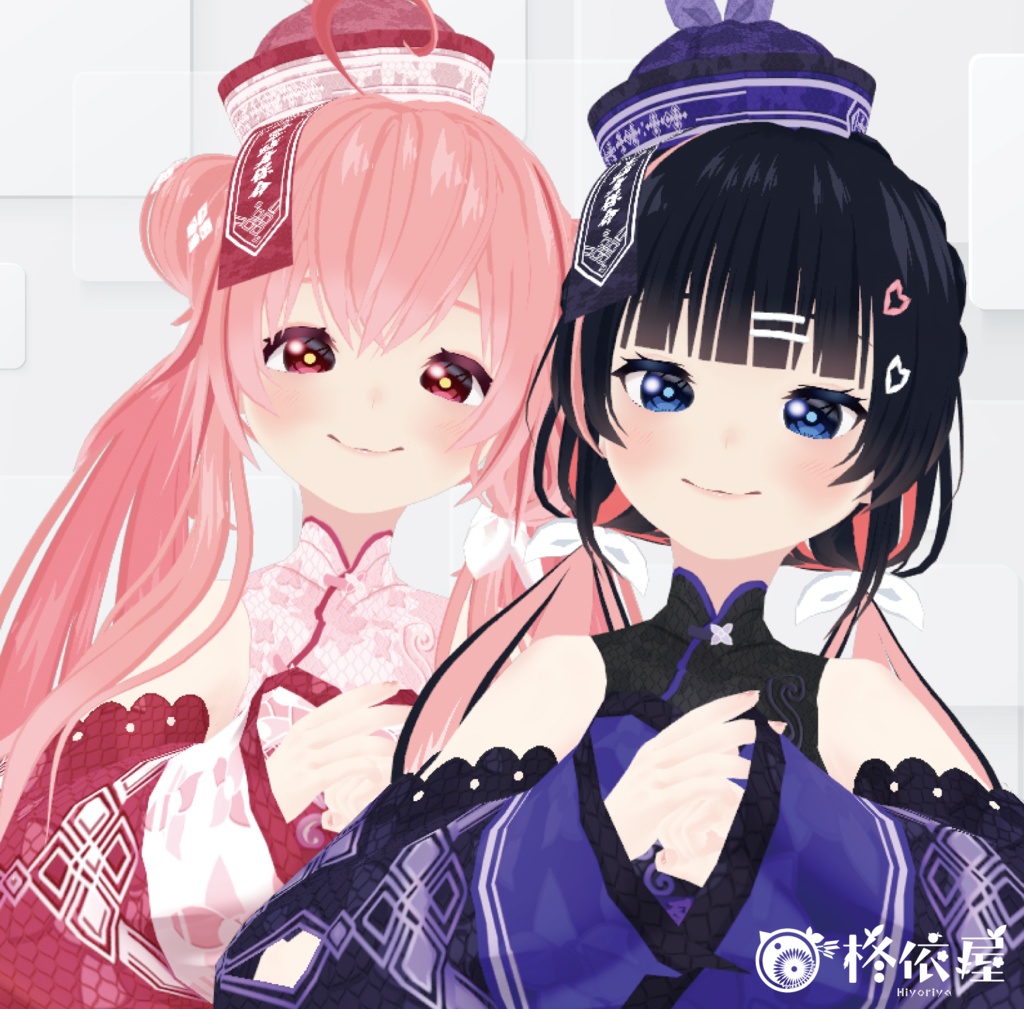 【VRoid】キョンシー風衣装|Jiangshi style costume