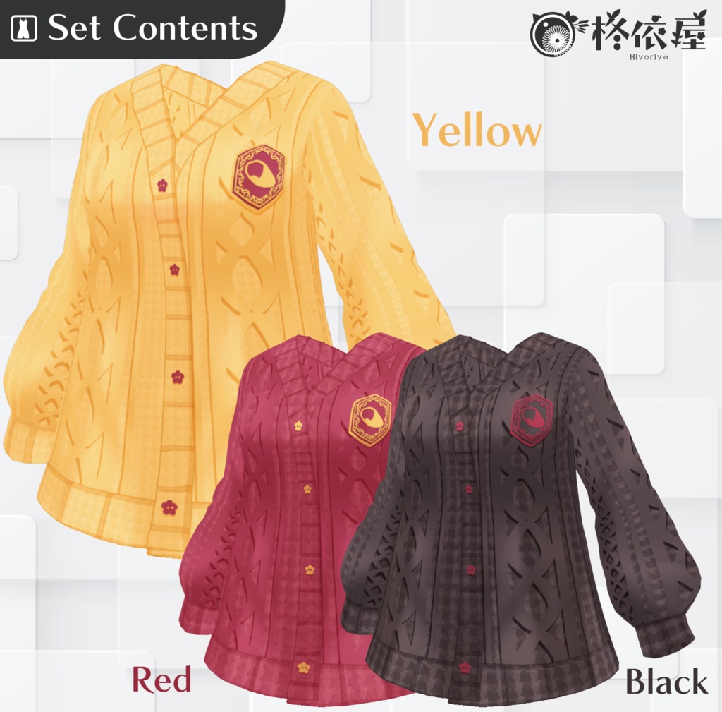 【VRoid】秋色セーラー服|Autumn Color Sailor Suit