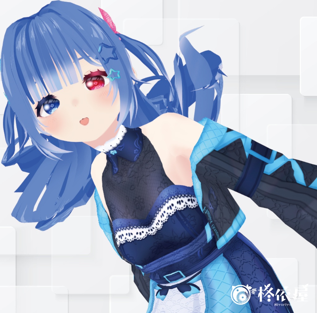 【3Dモデル】海羽-VRMデータ無料DL|Miu