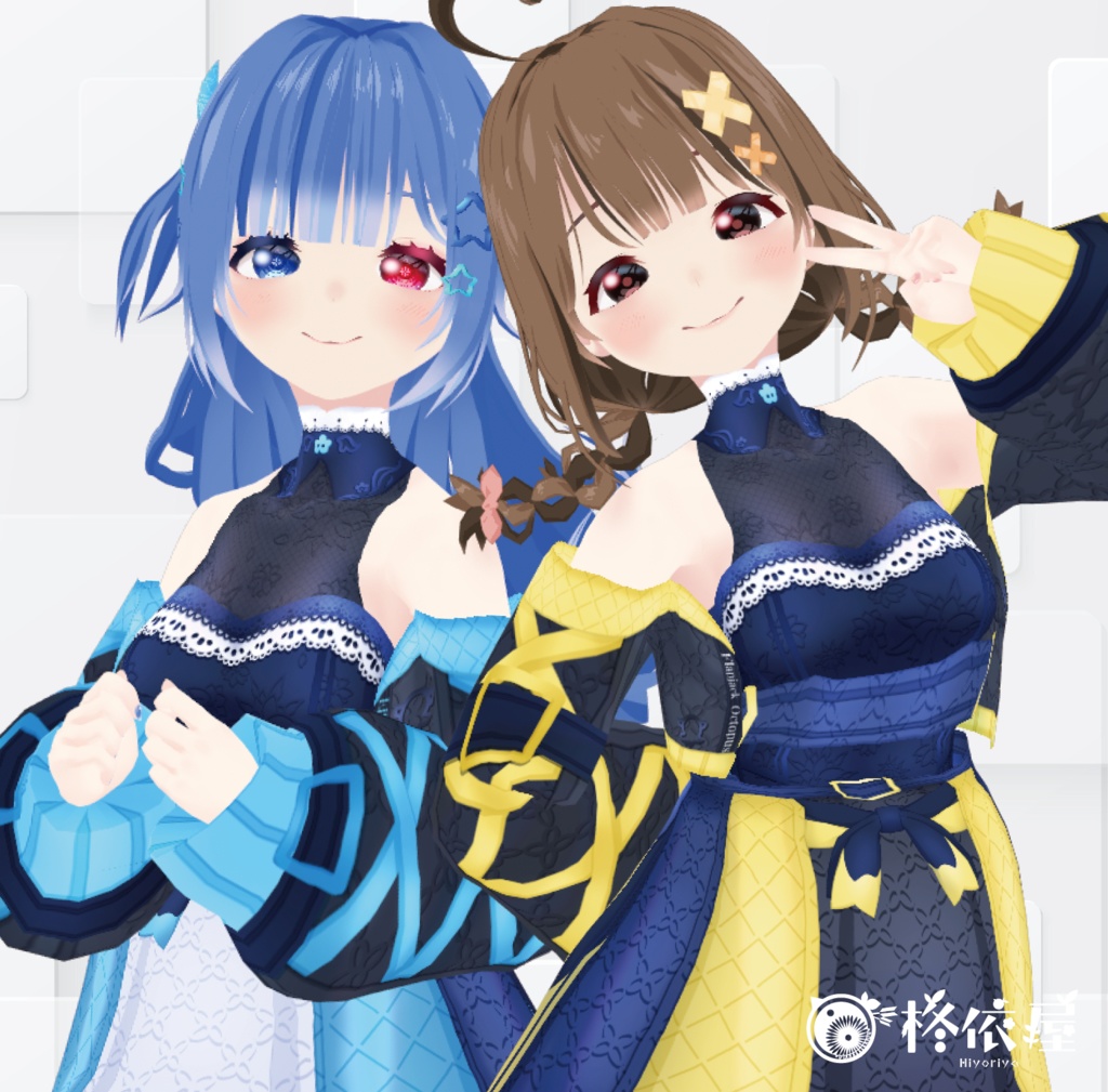 【VRoid】めんだこスーツ|Flapjack Octopus Suit