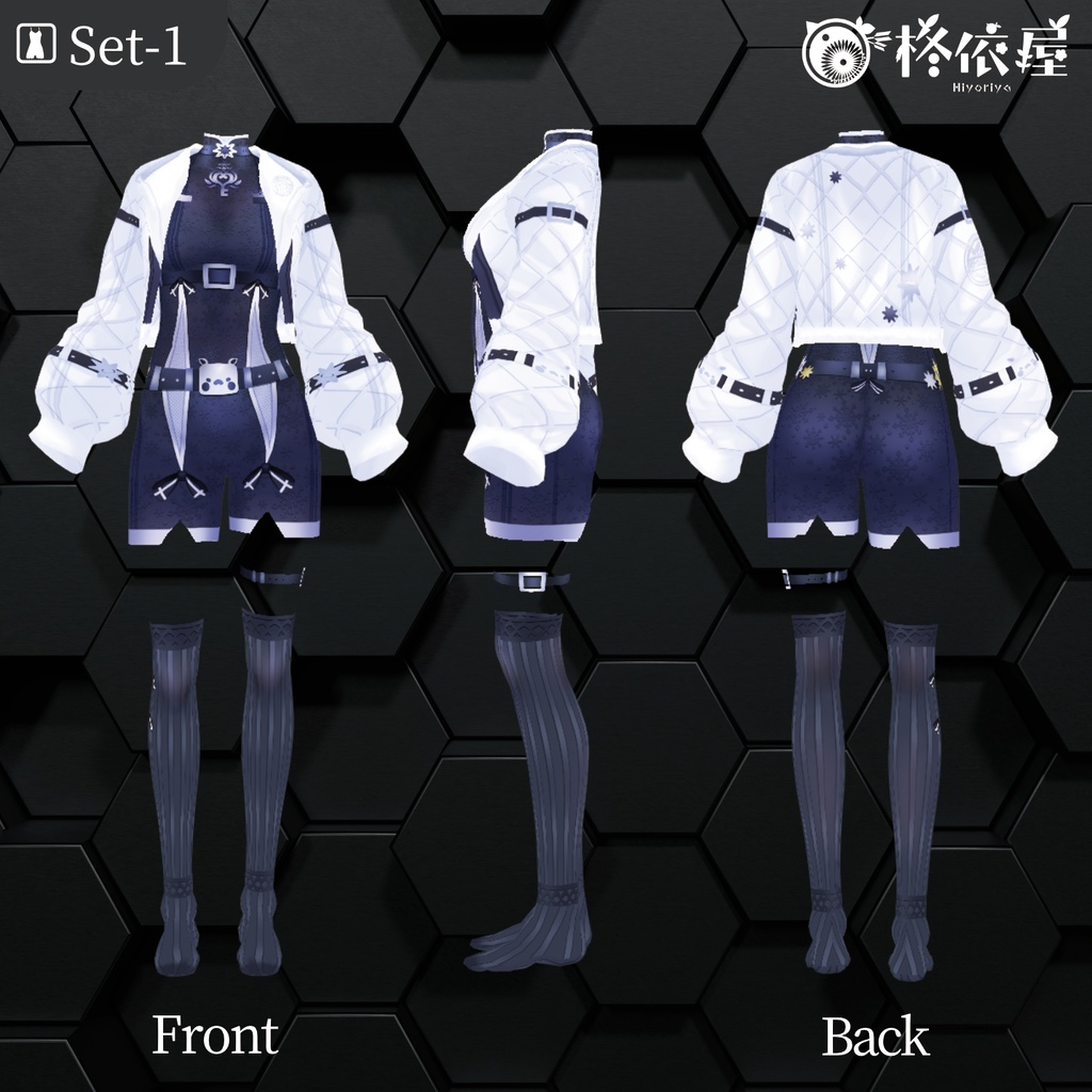 【VRoid】Xmas配送制服|Xmas delivery uniform