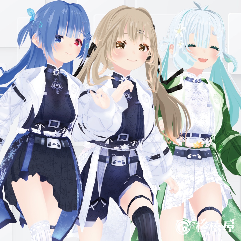 【VRoid】Xmas配送制服|Xmas delivery uniform