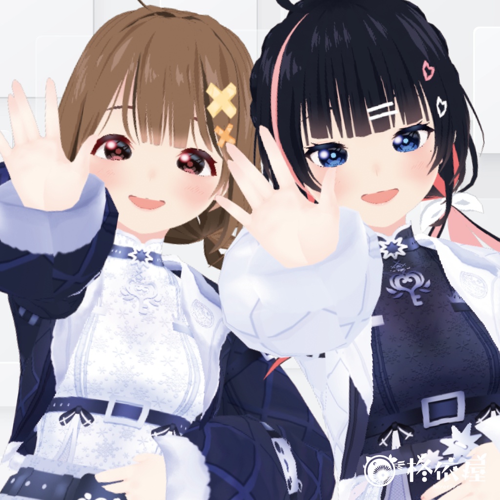 【VRoid】Xmas配送制服|Xmas delivery uniform