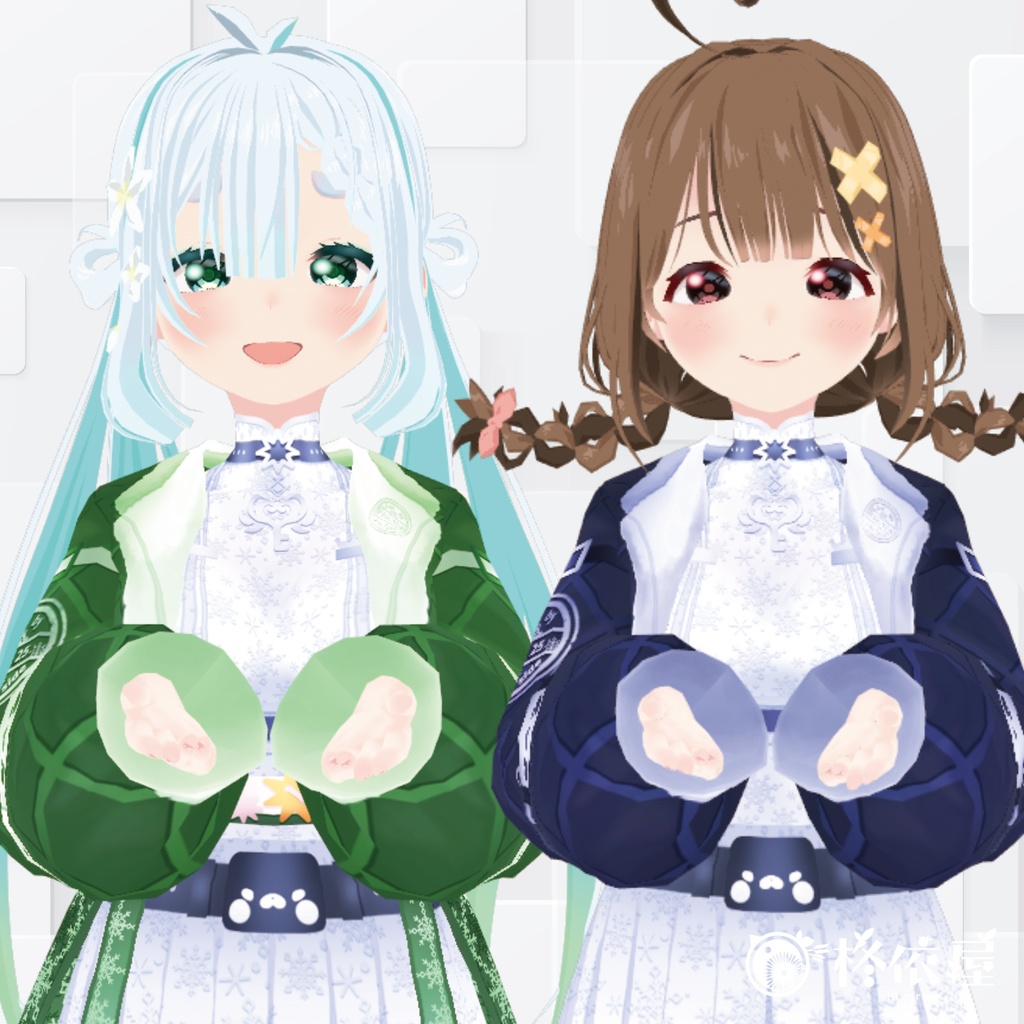 【VRoid】Xmas配送制服|Xmas delivery uniform