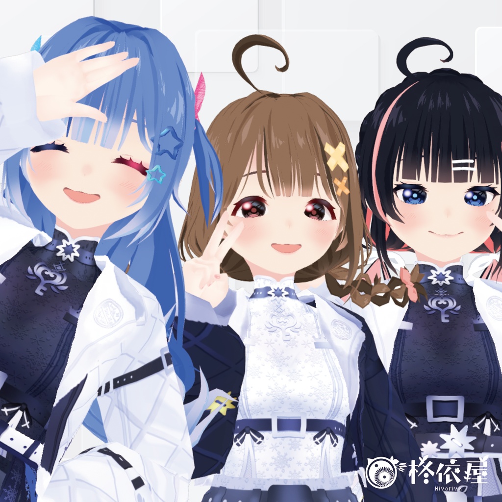 【VRoid】Xmas配送制服|Xmas delivery uniform