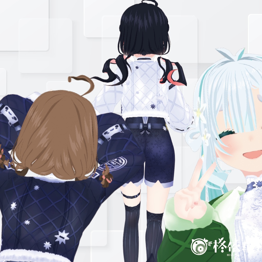 【VRoid】Xmas配送制服|Xmas delivery uniform