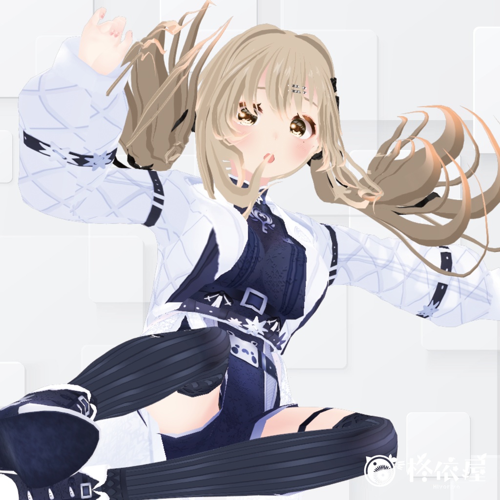 【VRoid】Xmas配送制服|Xmas delivery uniform