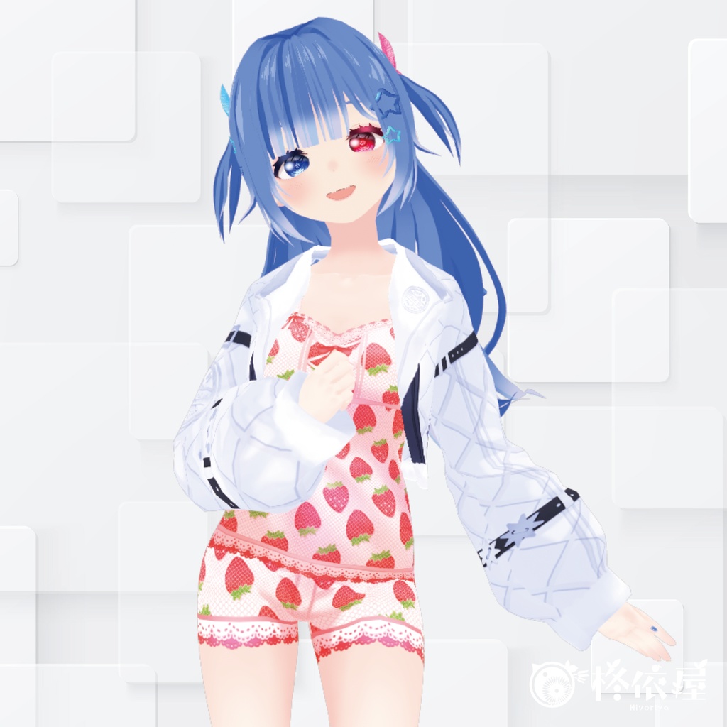 【VRoid】ケーキ着物|Cake kimono