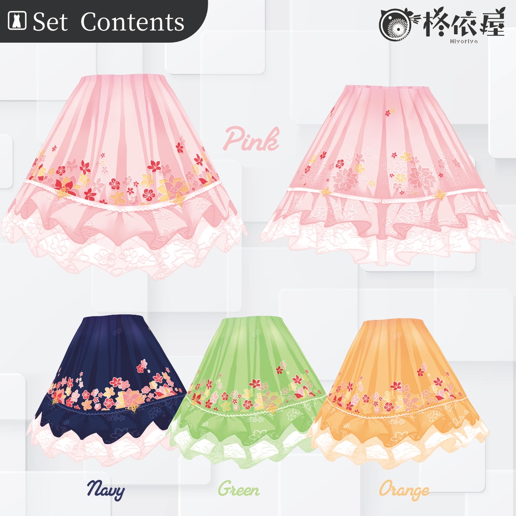 【VRoid】旧正月ワンピース|Chinese New Year Dress