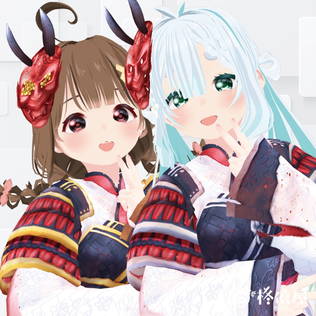 【VRoid】節分・武者着物2025|Setsubun Warrior Kimono2025