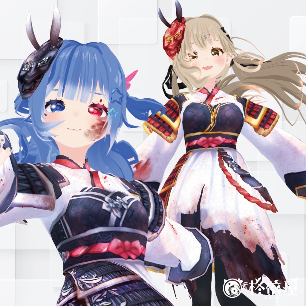 【VRoid】節分・武者着物2025|Setsubun Warrior Kimono2025