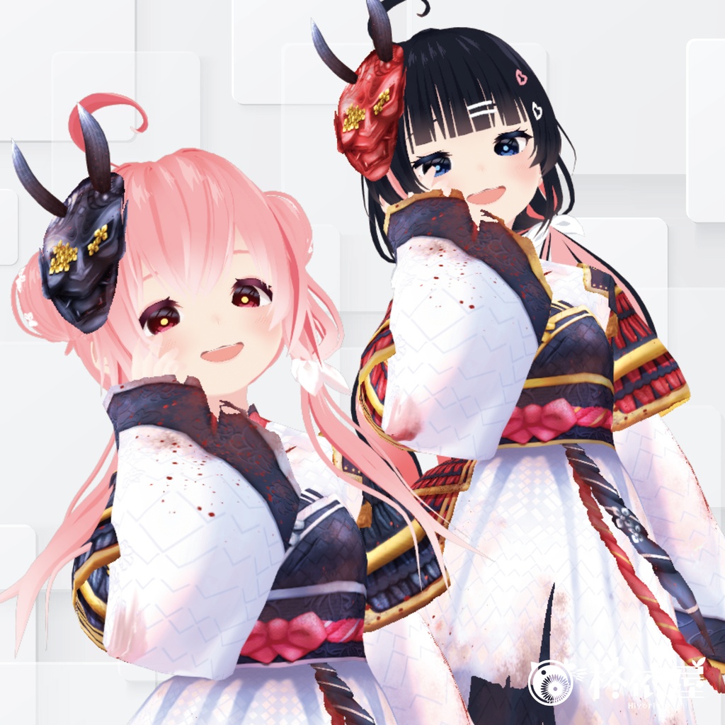 【VRoid】節分・武者着物2025|Setsubun Warrior Kimono2025