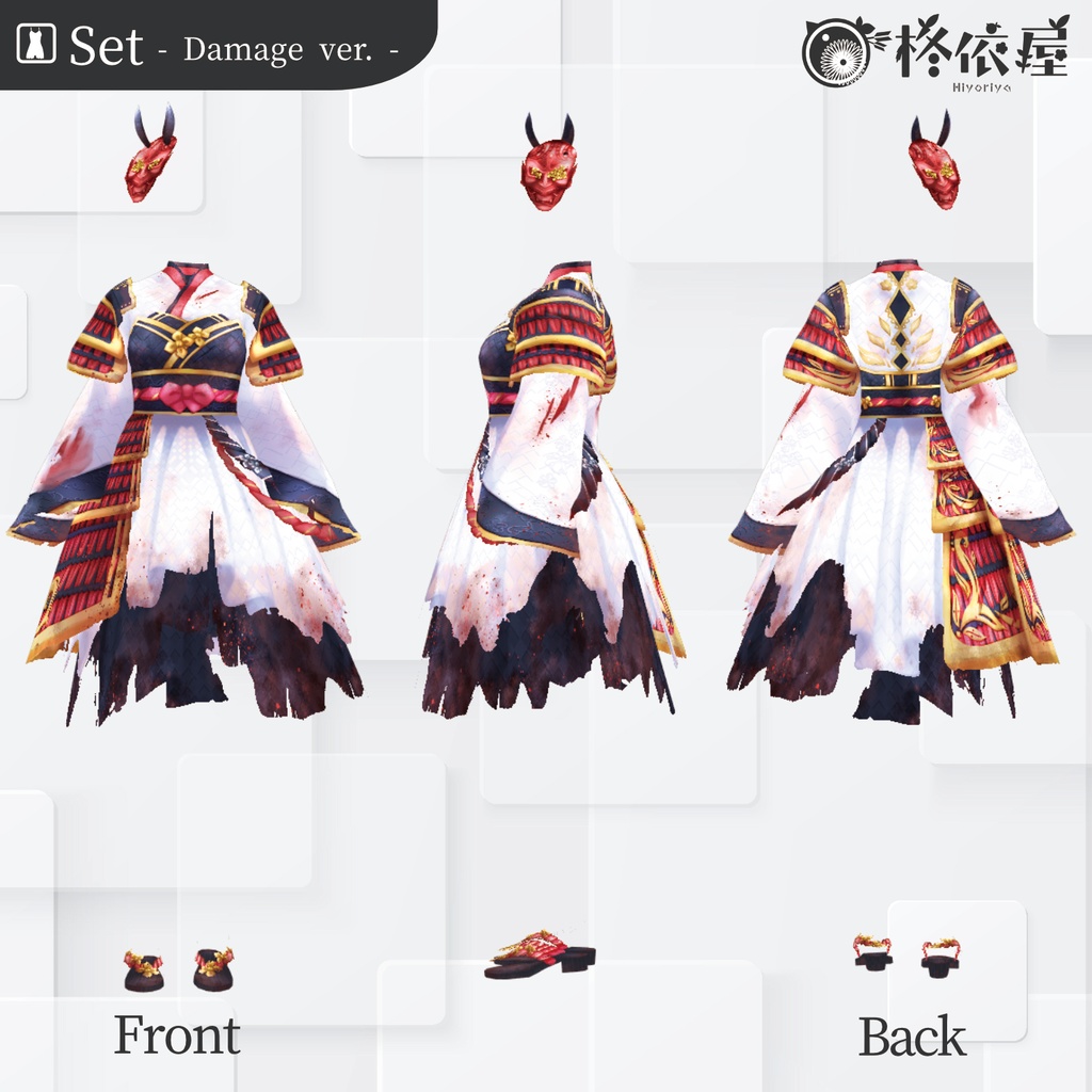 【VRoid】節分・武者着物2025|Setsubun Warrior Kimono2025