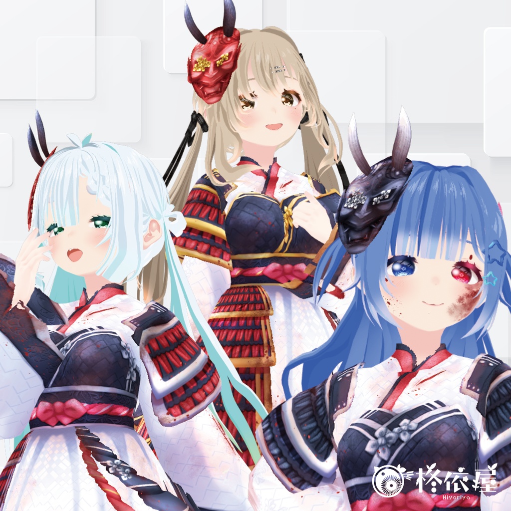 【VRoid】節分・武者着物2025|Setsubun Warrior Kimono2025