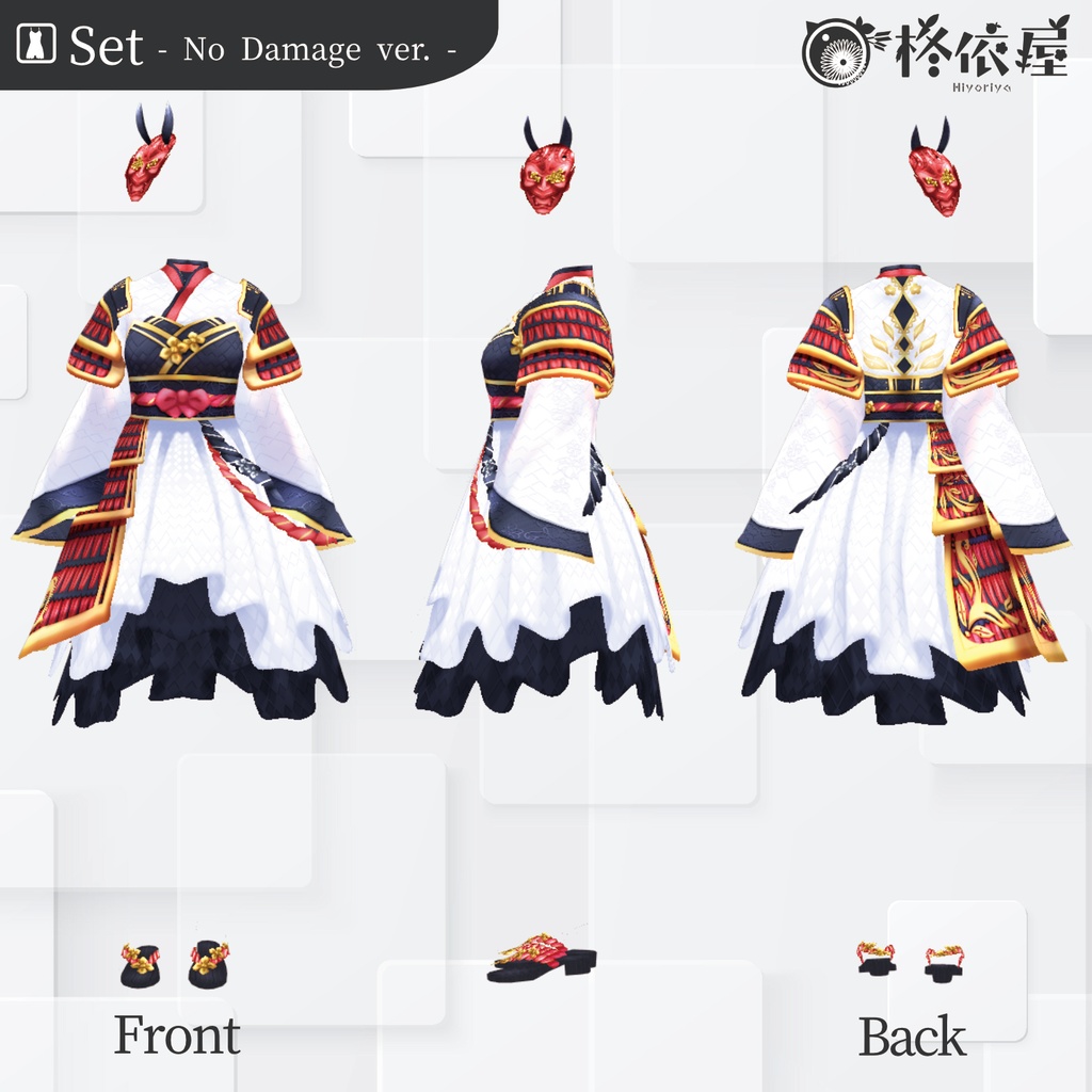 【VRoid】節分・武者着物2025|Setsubun Warrior Kimono2025