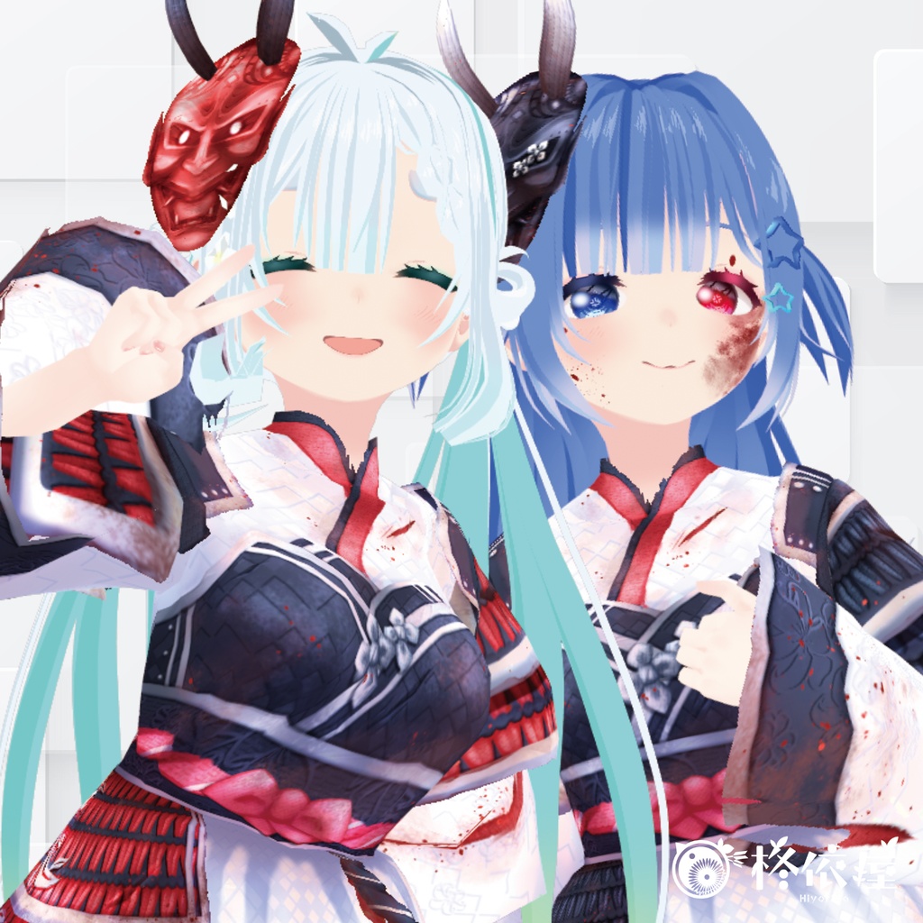 【VRoid】節分・武者着物2025|Setsubun Warrior Kimono2025