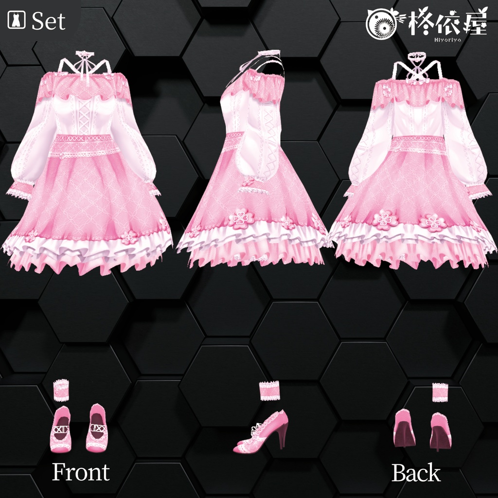 【VRoid】Valentine's Day 2025・クローバーワンピース|Clover Dress