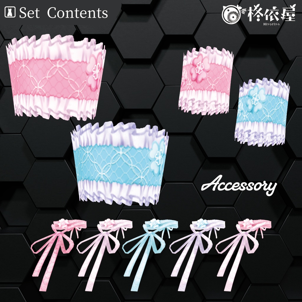 【VRoid】Valentine's Day 2025・クローバーワンピース|Clover Dress