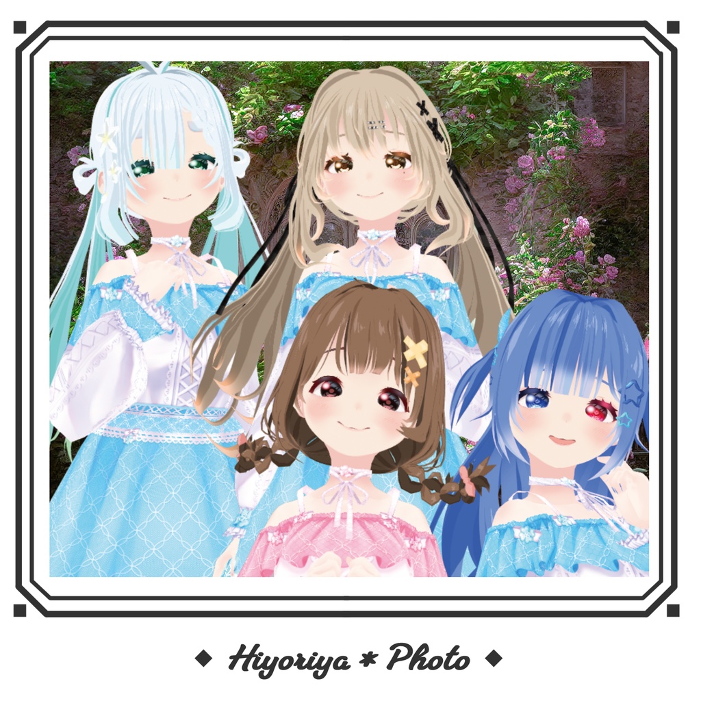 【VRoid】Valentine's Day 2025・クローバーワンピース|Clover Dress