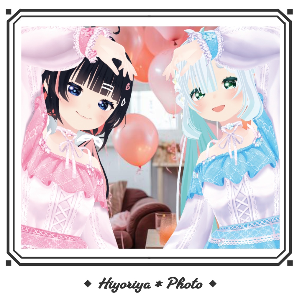 【VRoid】Valentine's Day 2025・クローバーワンピース|Clover Dress