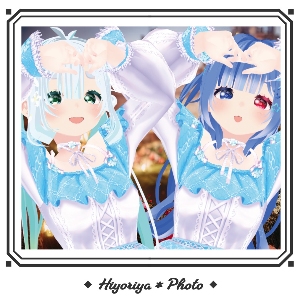 【VRoid】Valentine's Day 2025・クローバーワンピース|Clover Dress