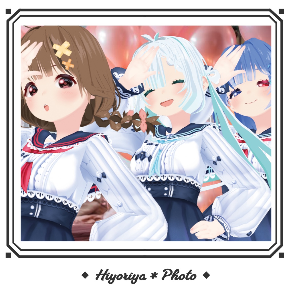 【VRoid】桜セーラー服2025|Sakura Sailor Dress