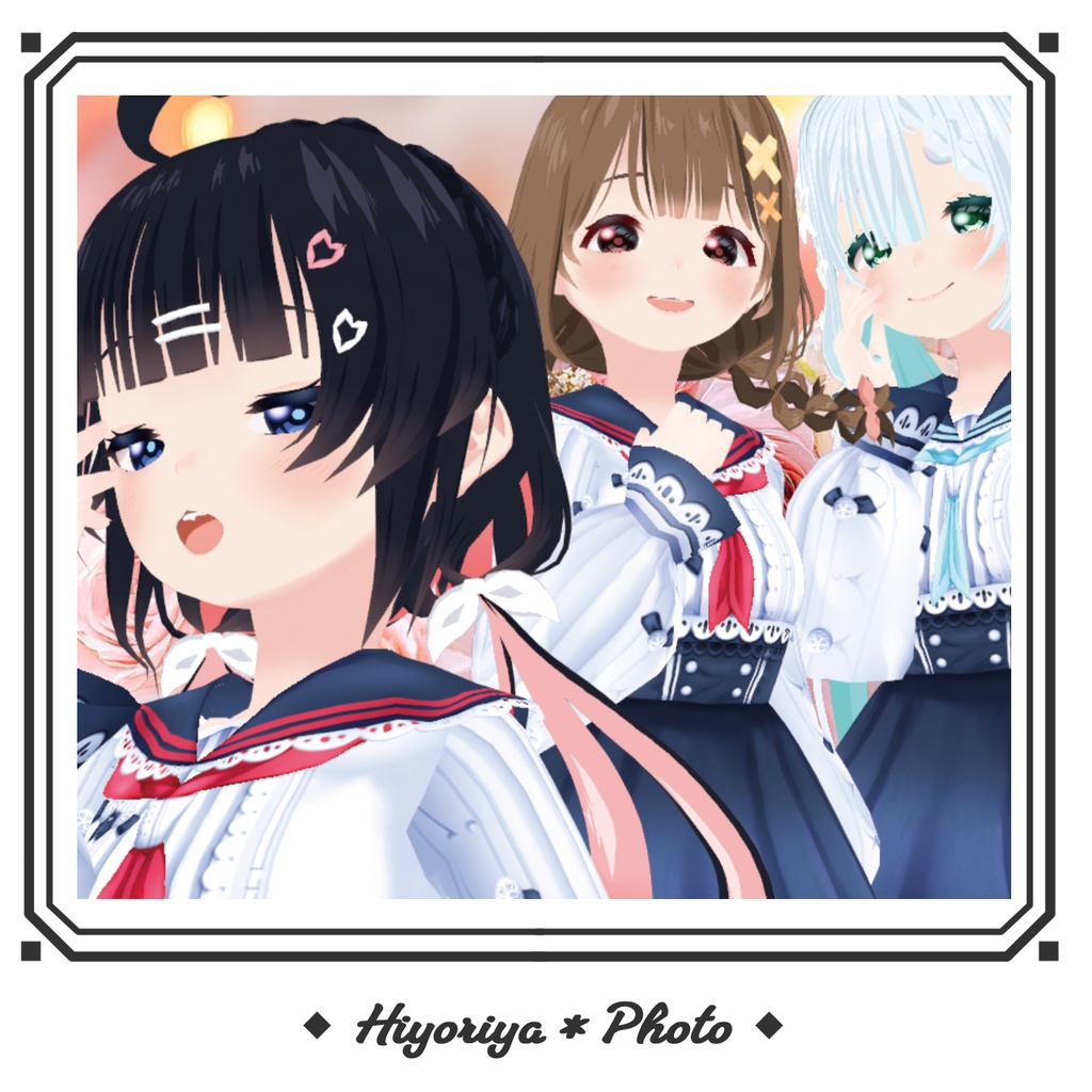 【VRoid】桜セーラー服2025|Sakura Sailor Dress