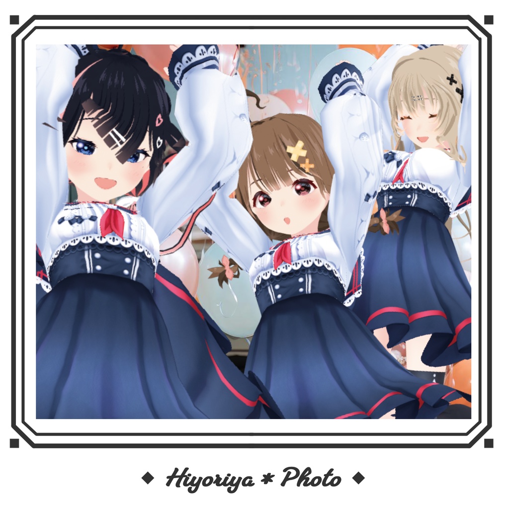 【VRoid】桜セーラー服2025|Sakura Sailor Dress