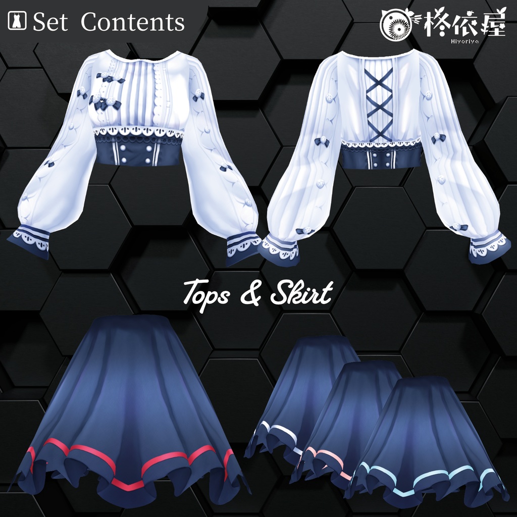 【VRoid】桜セーラー服2025|Sakura Sailor Dress